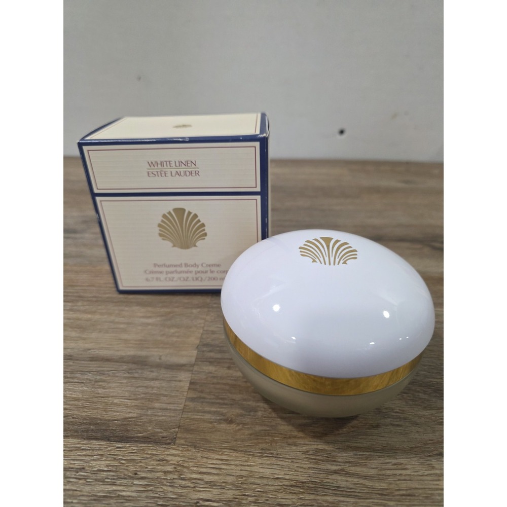 ESTEE LAUDER WHITE LINEN PERFUMED BODY CREAM 6.7 FL OZ 200 ML